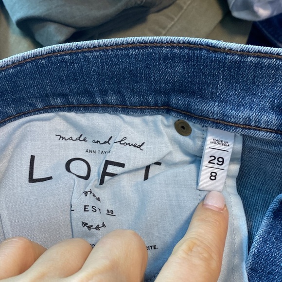 Loft | Denim Blue Jean skirt - 29/8 - Picture 5 of 5